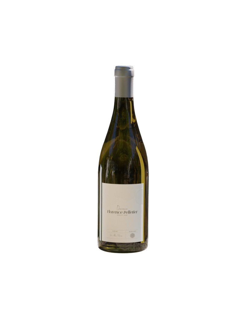 Bouteille de Caliciae, vin aux fleurs de susier du Domaine Florence Pelletier